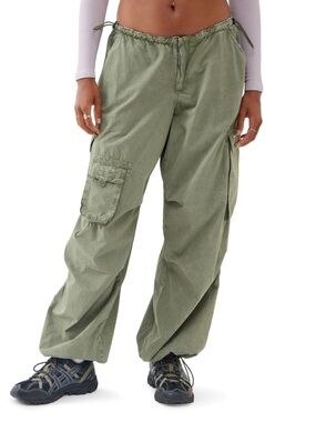 BDG urban outfitters Cotton cargo joggers with Drawstring Waist and back pocket